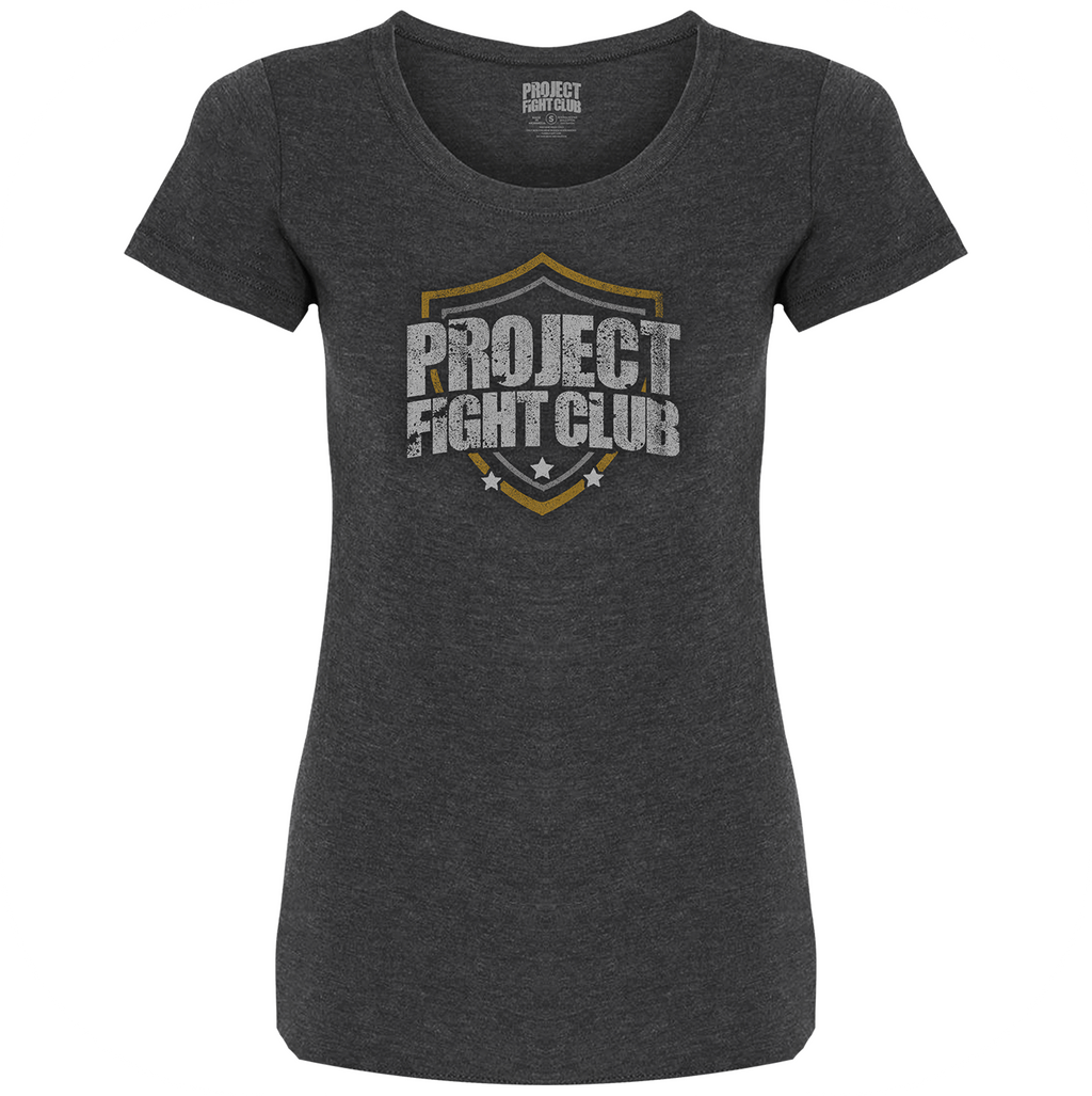 WOMENS CHARCOAL T-SHIRT - PROTECT ANIMALS & WILDLIFE