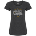 WOMENS CHARCOAL T-SHIRT - PROTECT ANIMALS & WILDLIFE