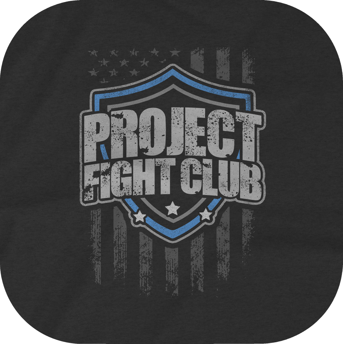 WOMENS DARK GREY T-SHIRT - SUPPORT POLICE