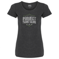 WOMENS DARK GREY T-SHIRT - HONOR SOLDIERS & VETERANS