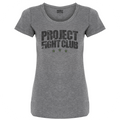 WOMENS GREY T-SHIRT - HONOR SOLDIERS & VETERANS