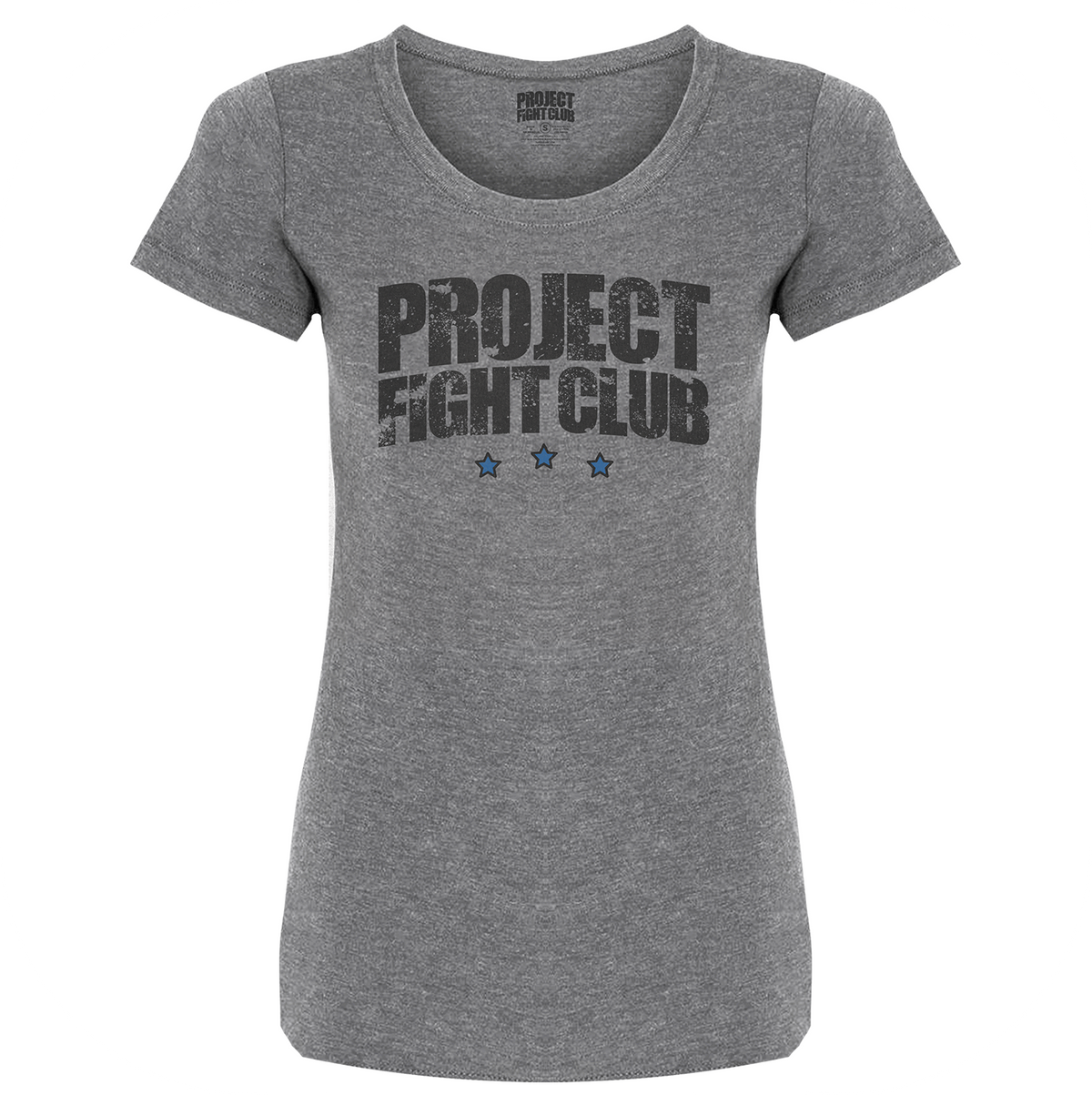 WOMENS GREY T-SHIRT - SUPPORT POLICE