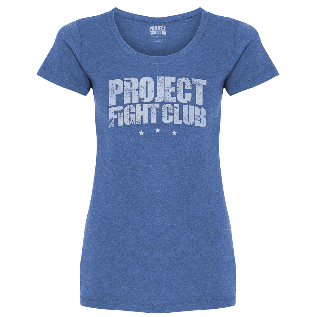 WOMENS LIGHT BLUE T-SHIRT - SUPPORT POLICE