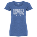 WOMENS LIGHT BLUE T-SHIRT - SUPPORT POLICE