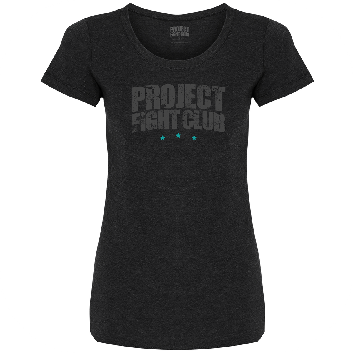 WOMENS BLACK T-SHIRT - FIGHT ADDICTION