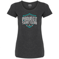 WOMENS CHARCOAL T-SHIRT - FIGHT ADDICTION