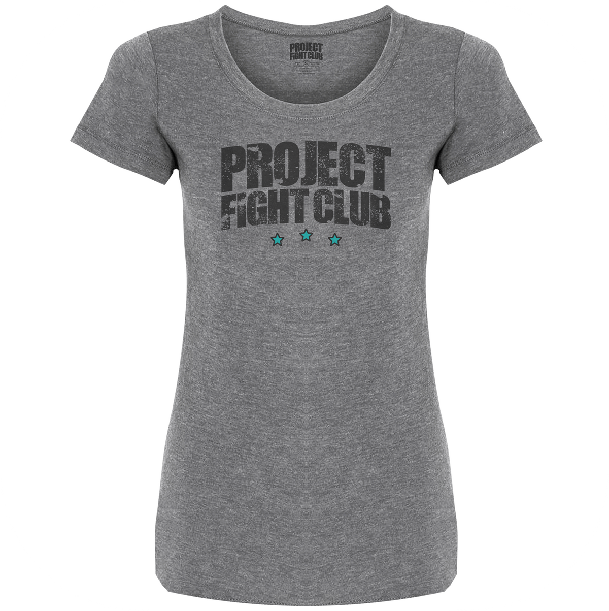 WOMENS GREY T-SHIRT - FIGHT ADDICTION
