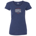 WOMENS NAVY T-SHIRT - HONOR FIREFIGHTERS & EMTs