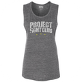 WOMENS ASPHALT MUSCLE TANK - SPREAD CHRISTIANITY