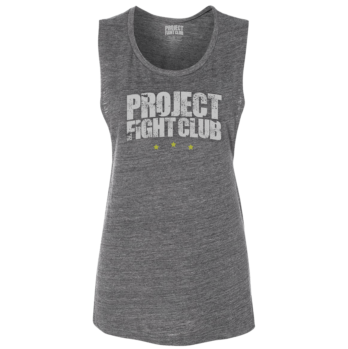 WOMENS ASPHALT MUSCLE TANK - SPREAD CHRISTIANITY
