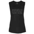 WOMENS BLACK MUSCLE TANK #2 - SUPPORT POLICE