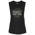 WOMENS BLACK MUSCLE TANK #2 - PROTECT ANIMALS & WILDLIFE