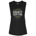 WOMENS BLACK MUSCLE TANK - SPREAD CHRISTIANITY