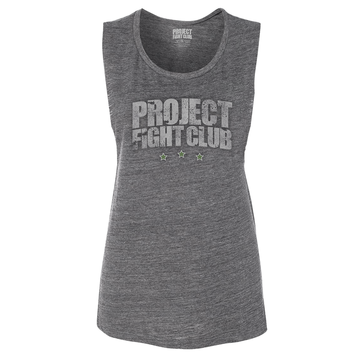 WOMENS ASPHALT MUSCLE TANK - HONOR SOLDIERS & VETERANS