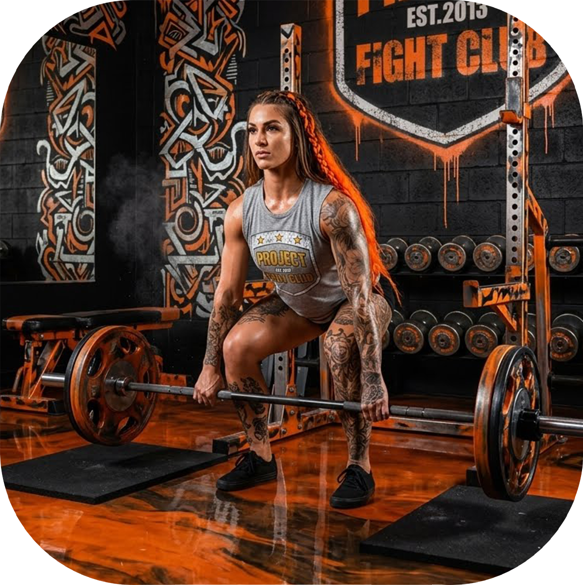 WOMENS GREY MUSCLE TANK - PROTECT ANIMALS & WILDLIFE
