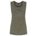 WOMENS ARMY MUSCLE TANK - HONOR SOLDIERS & VETERANS