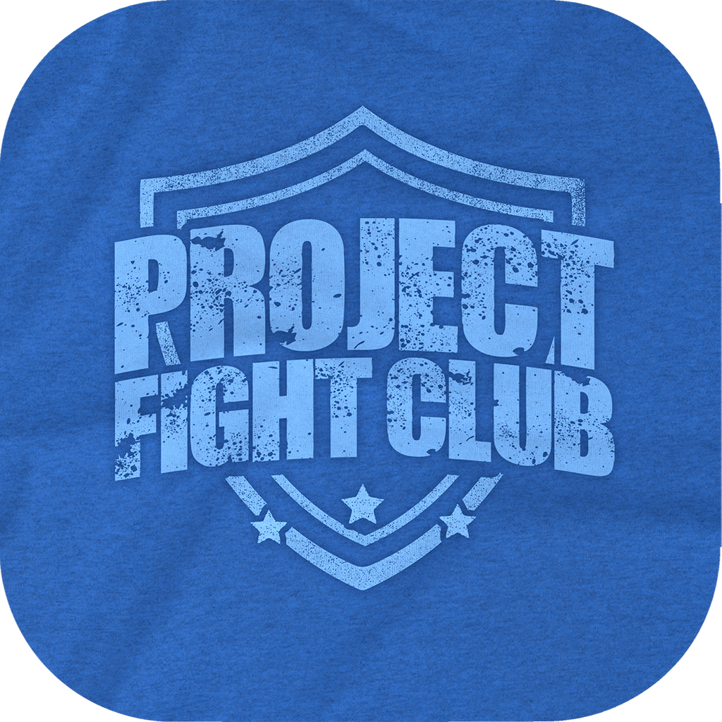 WOMENS BLUE MUSCLE TANK - SUPPORT POLICE