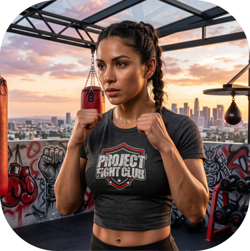 WOMENS DARK GREY CROP TEE - HONOR FIREFIGHTERS & EMTs