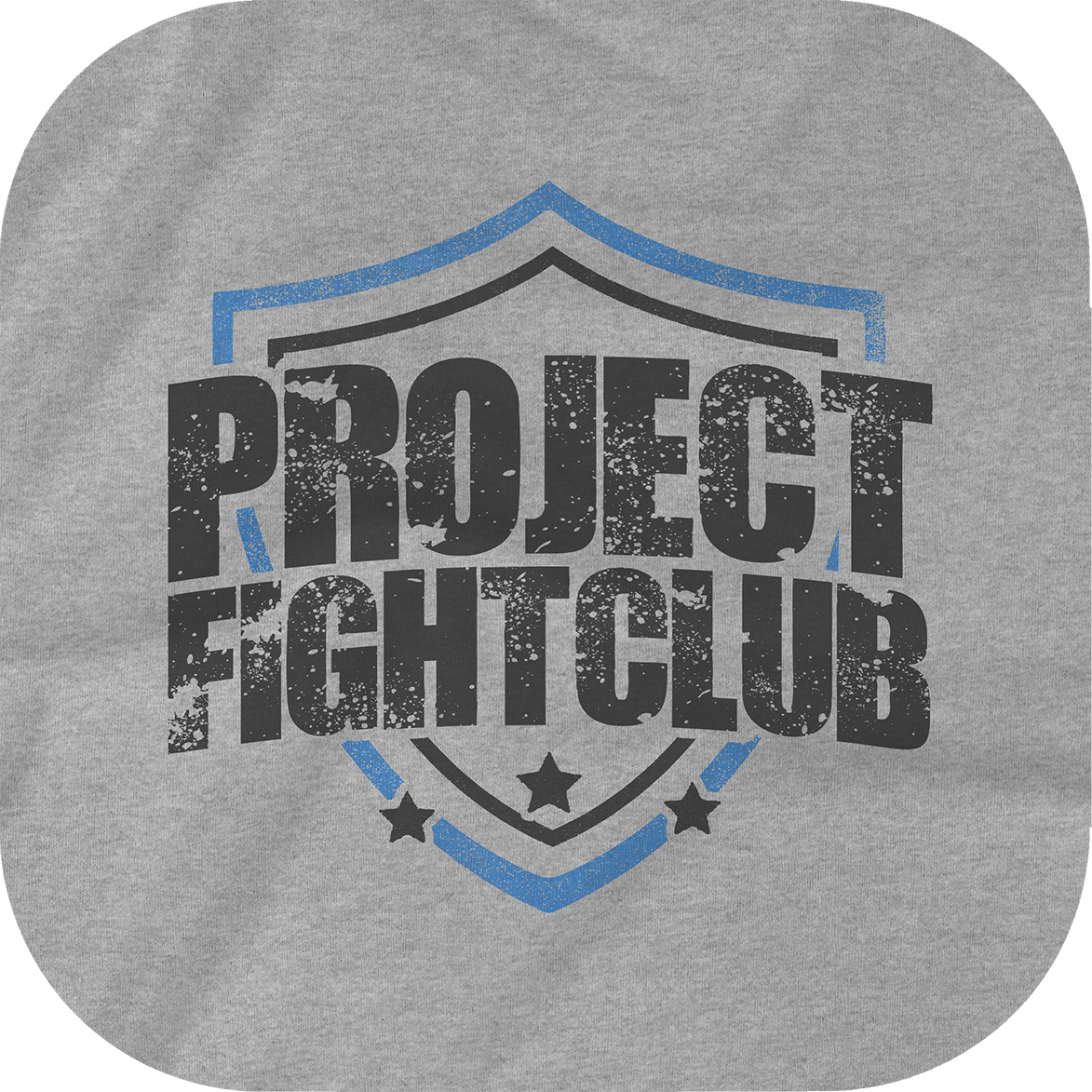 WOMENS HEATHER GREY CROPPED TEE #2 - SUPPORT POLICE