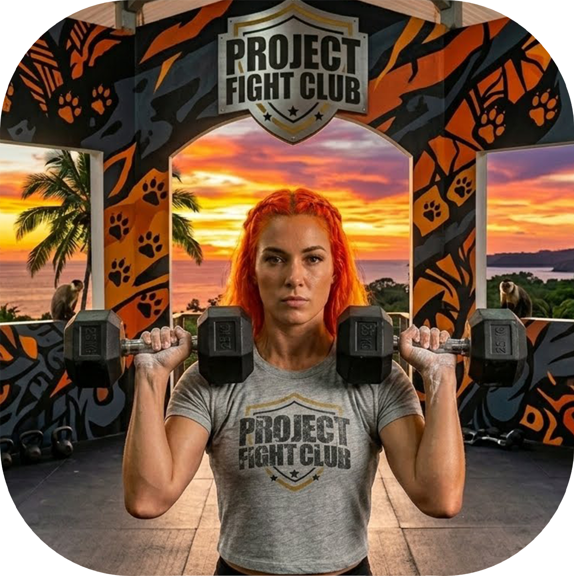 WOMENS GREY CROPPED TEE #2 - PROTECT ANIMALS & WILDLIFE
