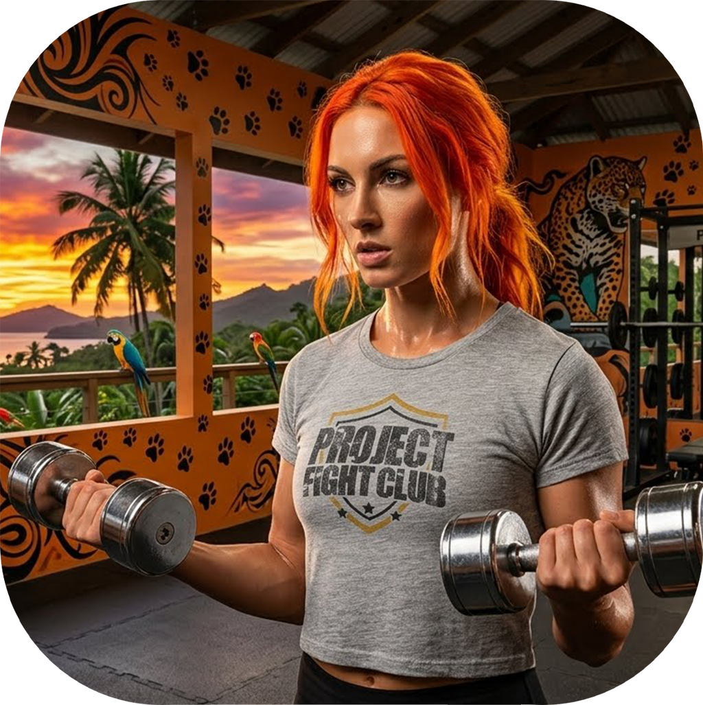 WOMENS GREY CROPPED TEE #2 - PROTECT ANIMALS & WILDLIFE