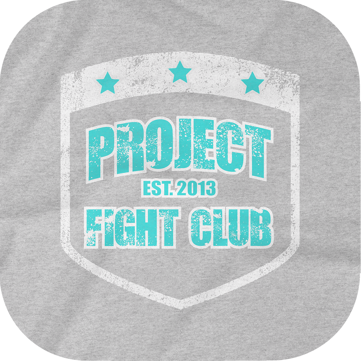 WOMENS GREY CROPPED TEE - FIGHT ADDICTION