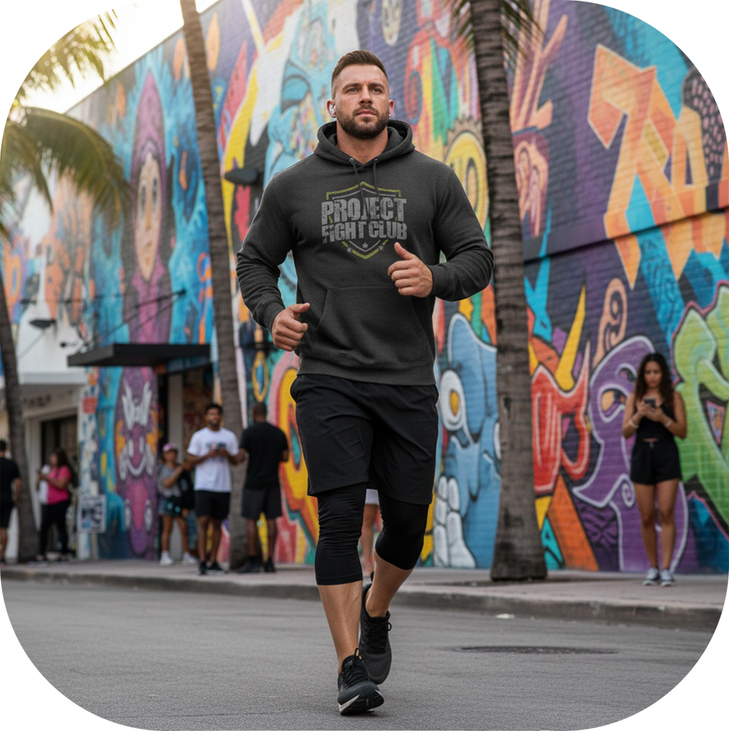 CHARCOAL HEATHER HEAVYWEIGHT HOODIE - SPREAD CHRISTIANITY