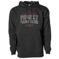 CHARCOAL HEATHER HEAVYWEIGHT HOODIE - HONOR FIREFIGHTERS & EMTs