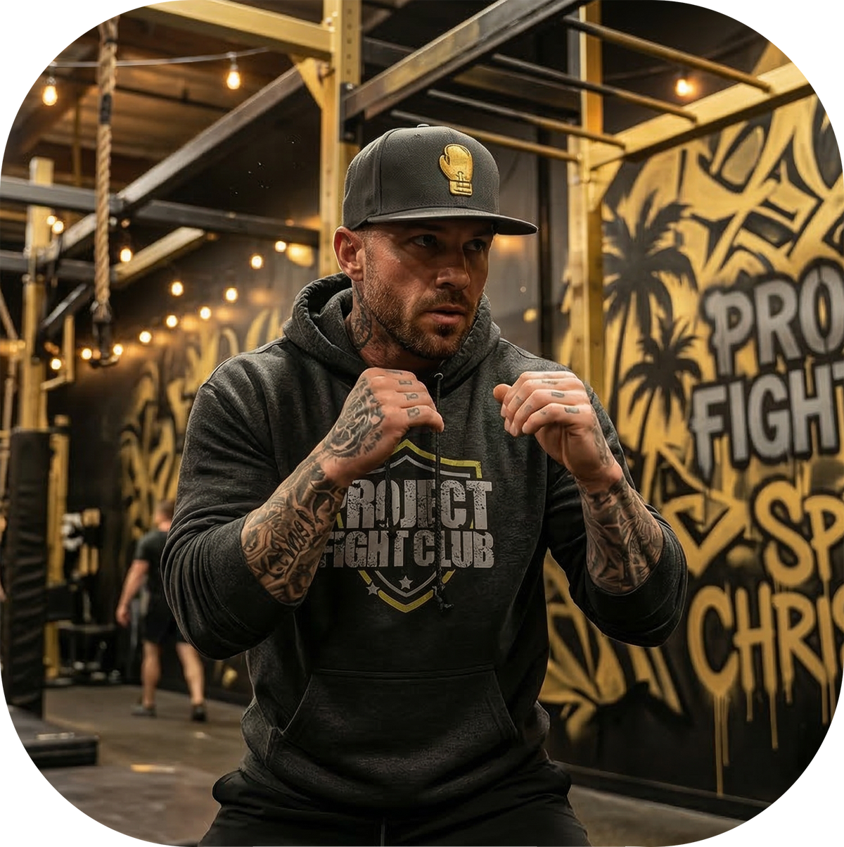 CHARCOAL HEATHER HEAVYWEIGHT HOODIE - SPREAD CHRISTIANITY