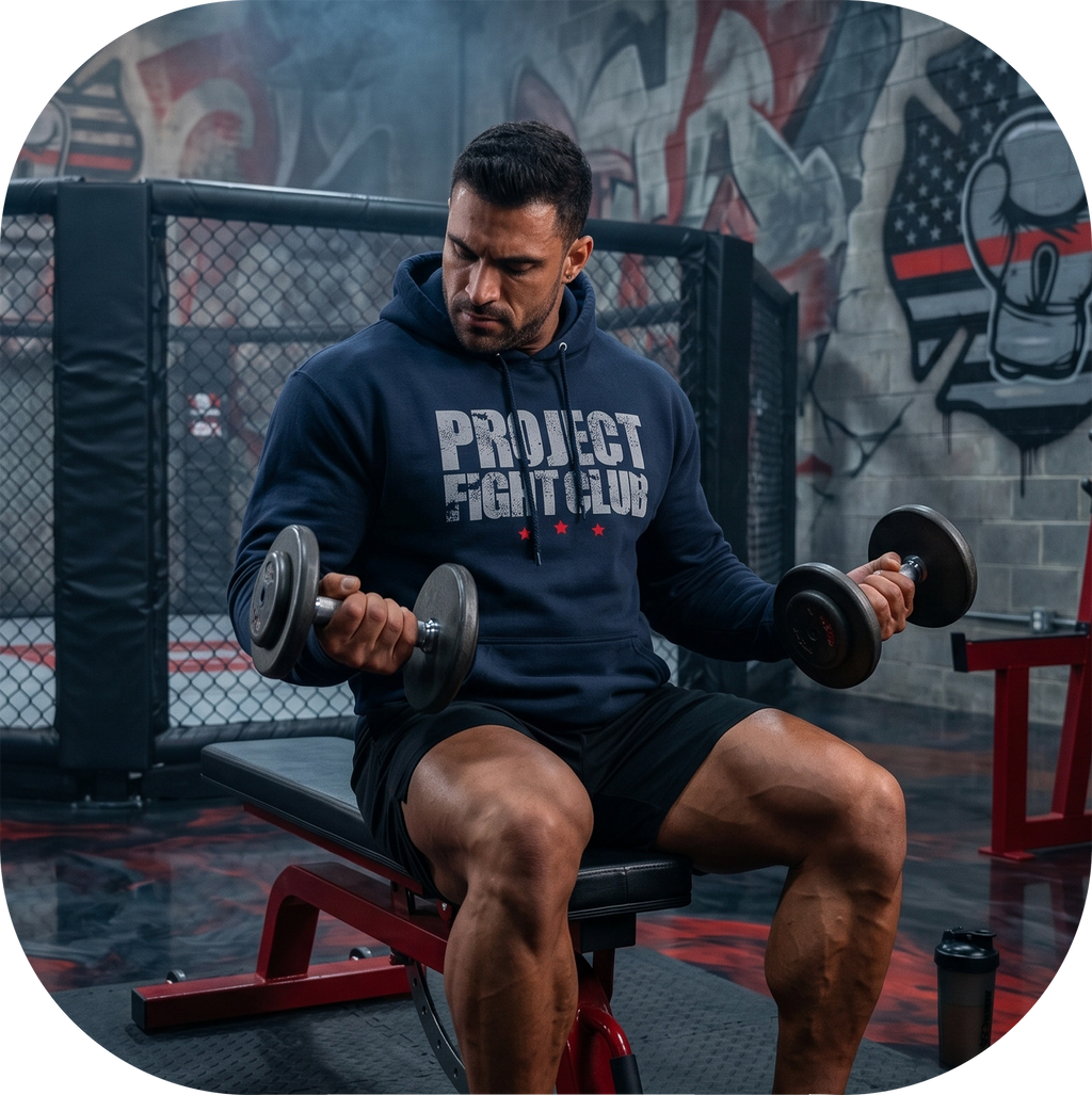 SLATE BLUE HEAVYWEIGHT HOODIE - HONOR FIREFIGHTERS & EMTs