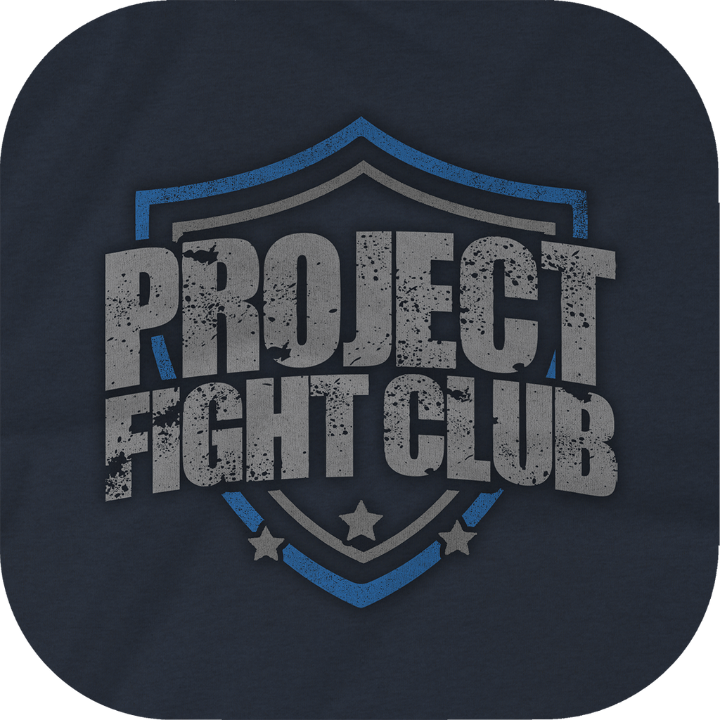 DARK BLUE HEAVYWEIGHT HOODIE - SUPPORT POLICE