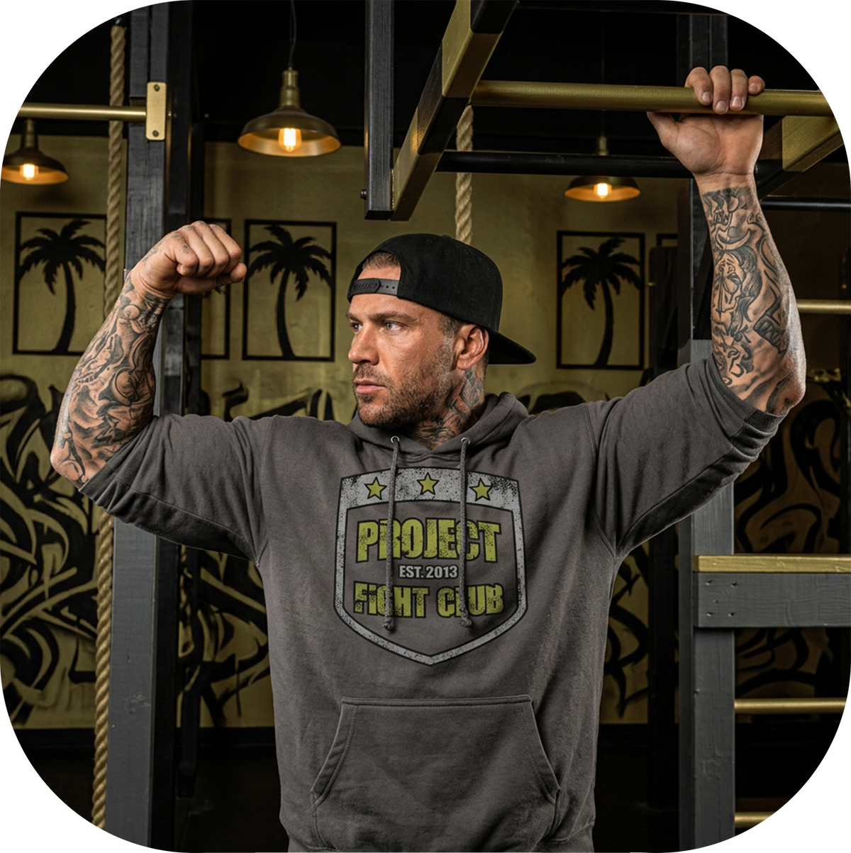 CHARCOAL HEAVYWEIGHT HOODIE #2 - SPREAD CHRISTIANITY