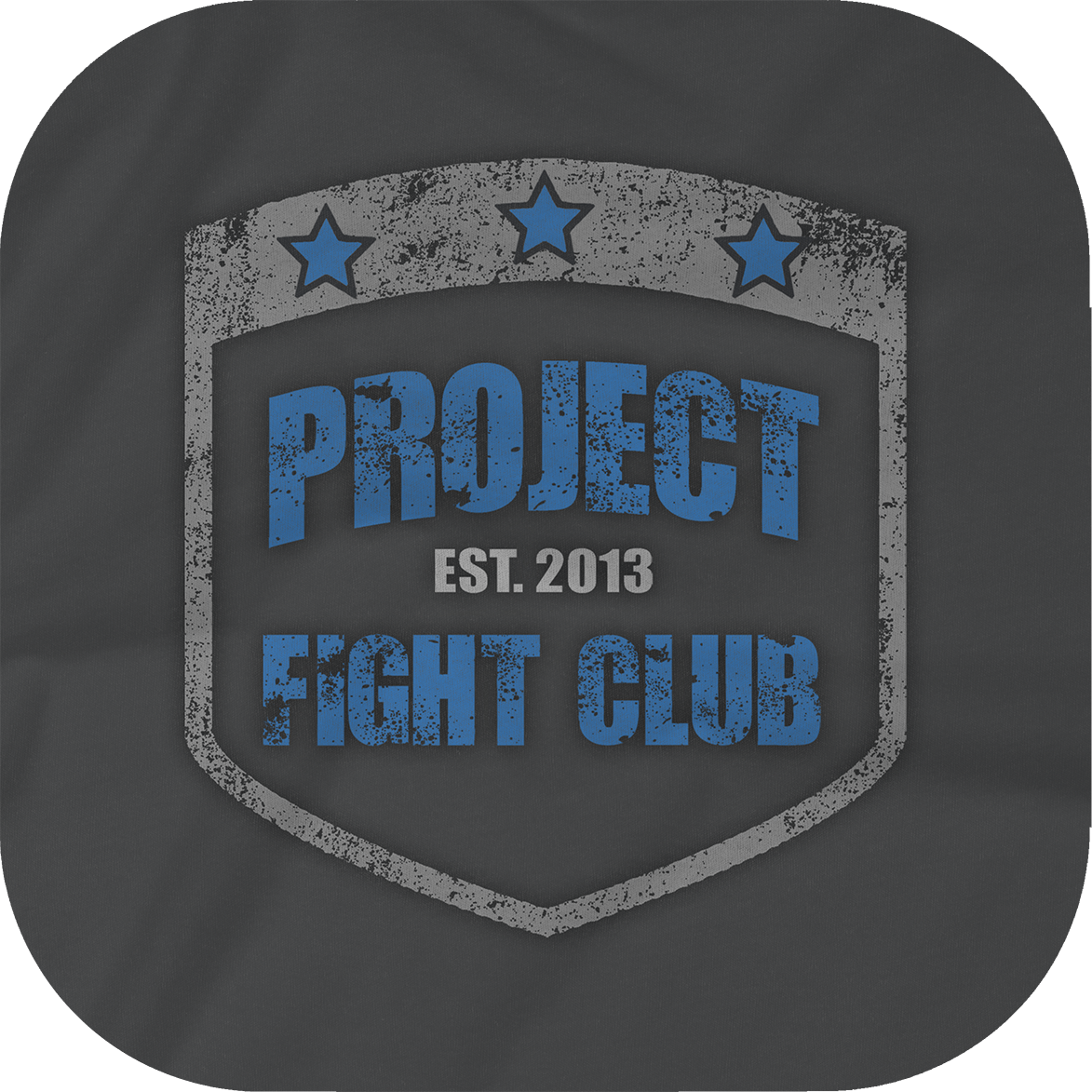 CHARCOAL HEAVYWEIGHT HOODIE #2 - SUPPORT POLICE