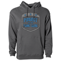 CHARCOAL HEAVYWEIGHT HOODIE #2 - SUPPORT POLICE
