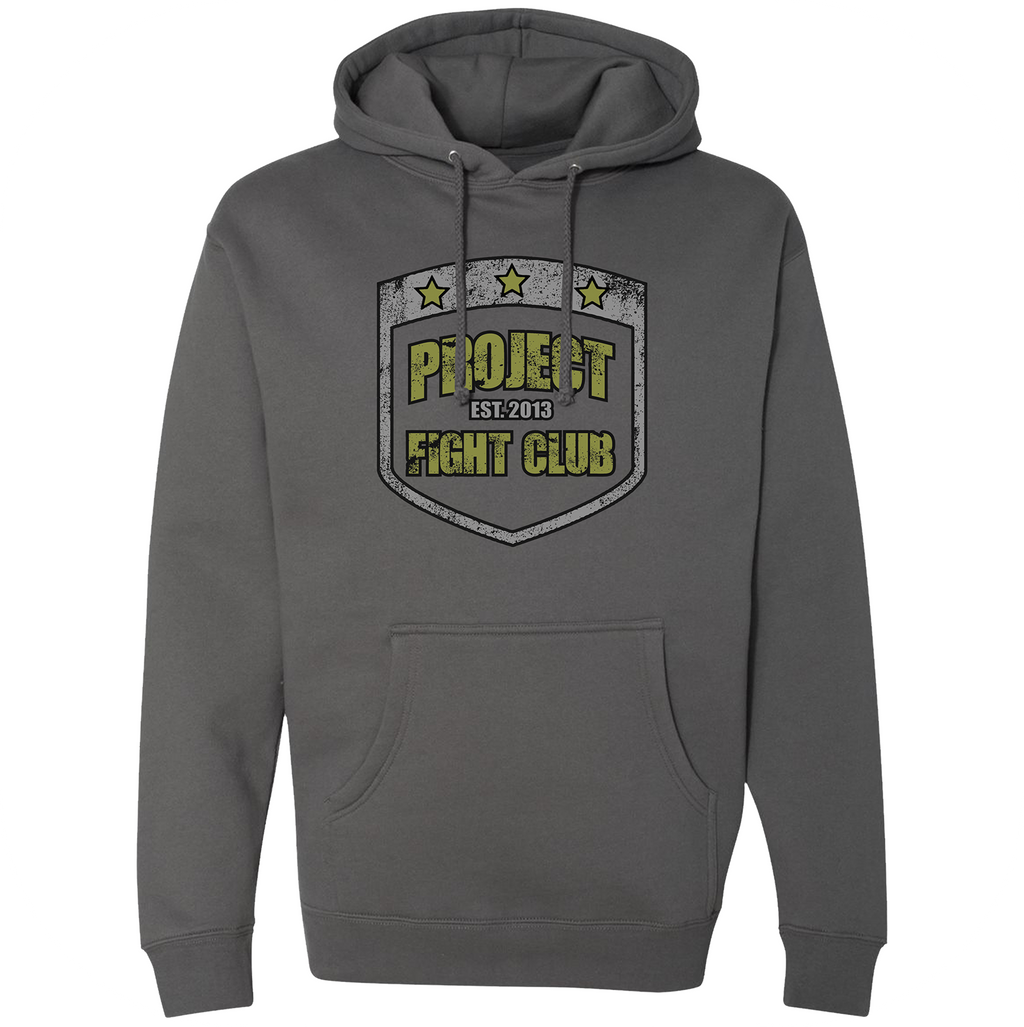 CHARCOAL HEAVYWEIGHT HOODIE #2 - SPREAD CHRISTIANITY