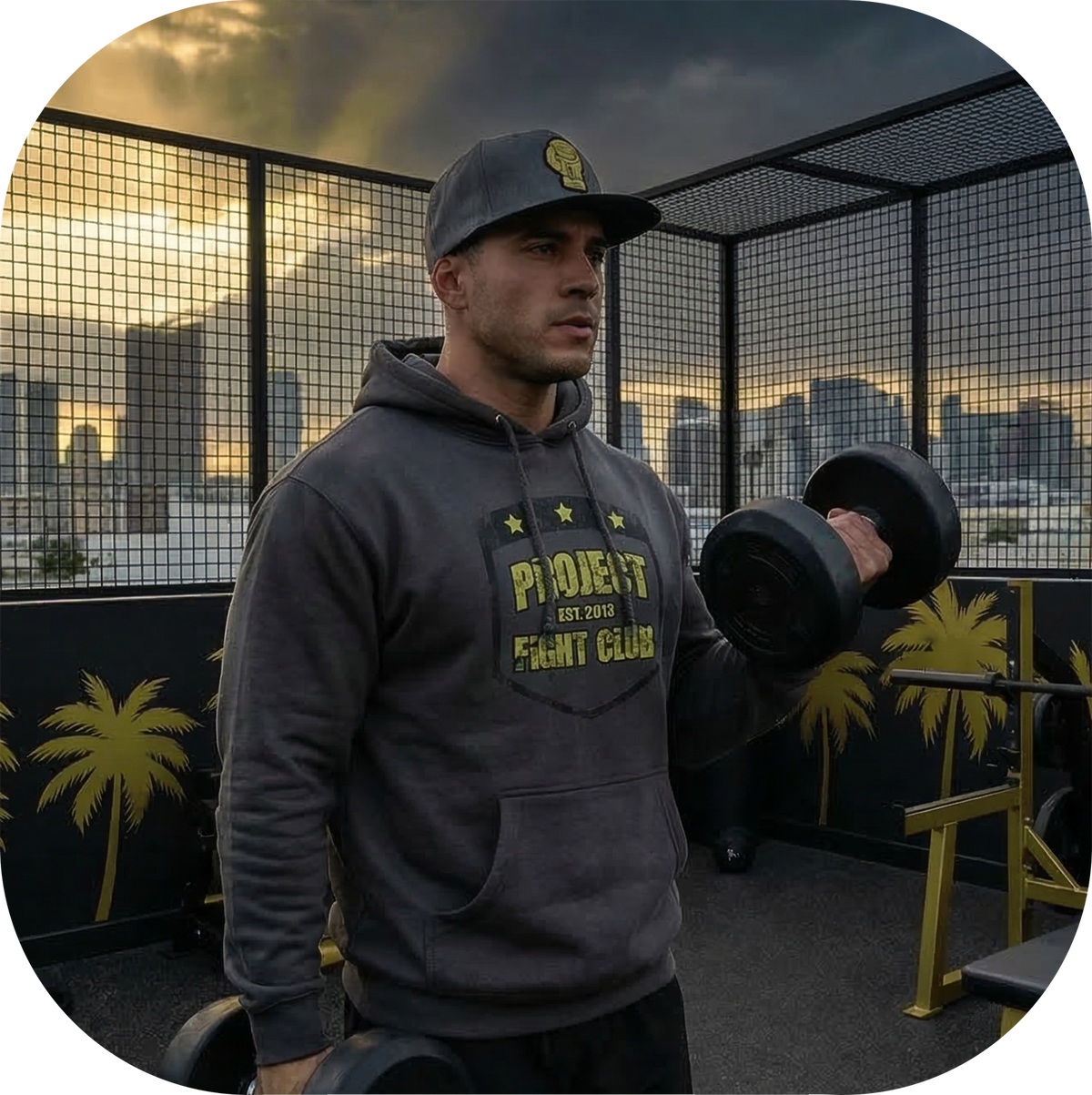 CHARCOAL HEAVYWEIGHT HOODIE - SPREAD CHRISTIANITY