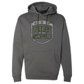 SOLID CHARCOAL HEAVYWEIGHT HOODIE - HONOR SOLDIERS & VETERANS