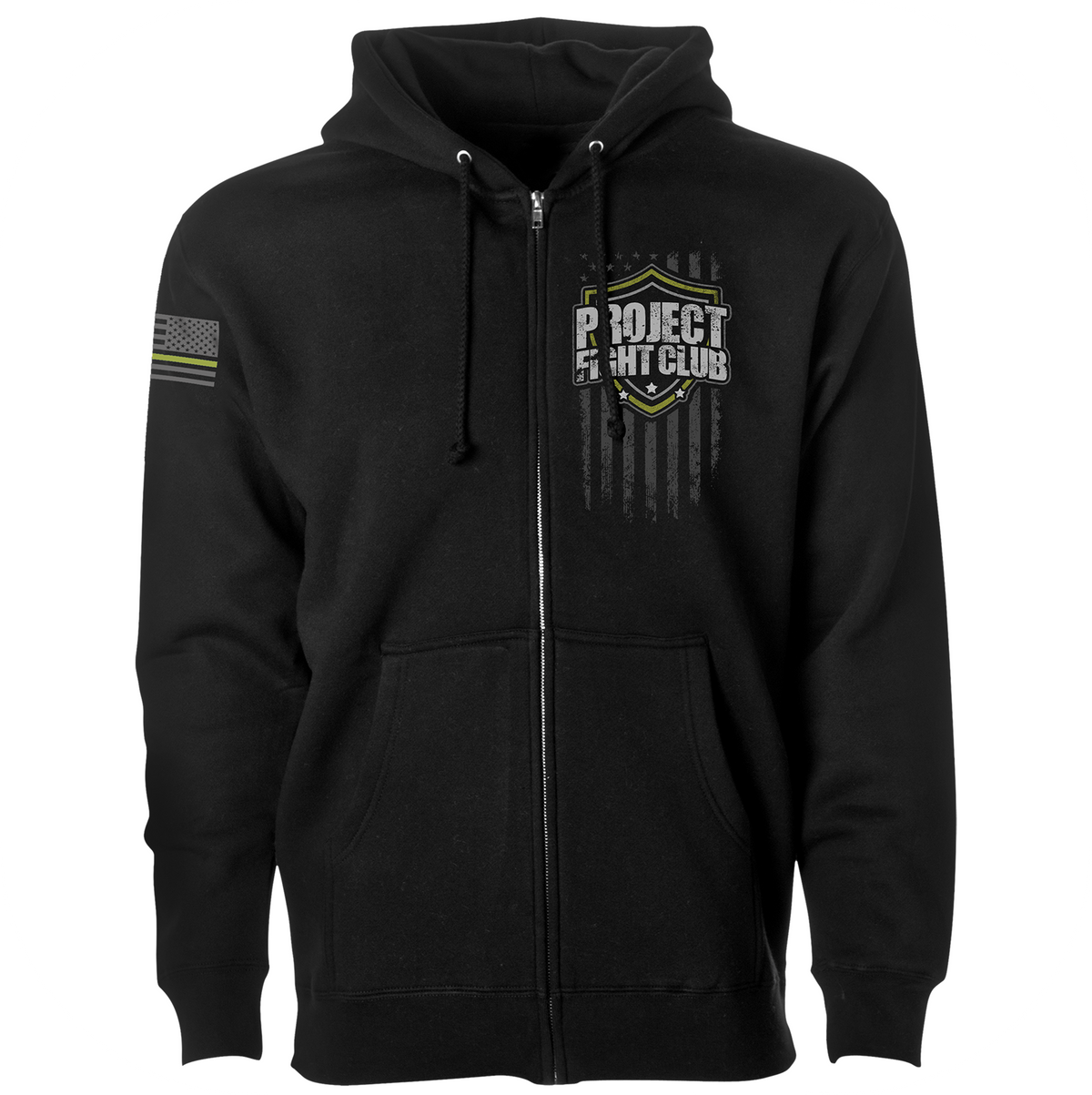 BLACK HEAVYWEIGHT ZIP HOODIE - SPREAD CHRISTIANITY