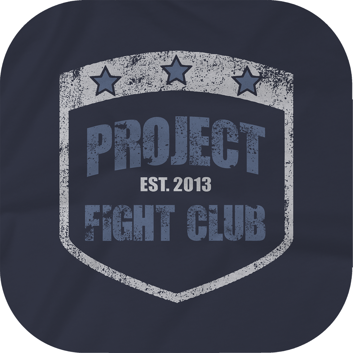 NAVY HEAVYWEIGHT ZIP HOODIE - SUPPORT POLICE
