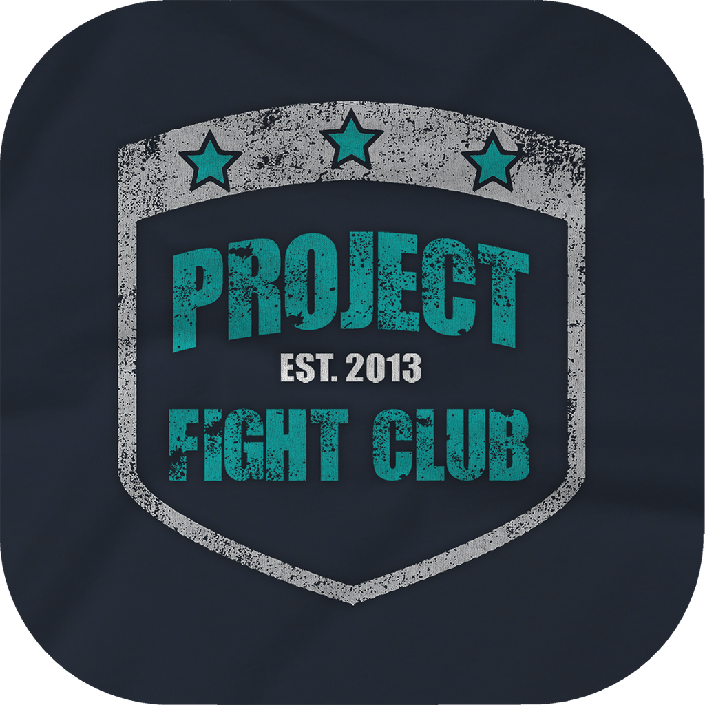 NAVY HEAVYWEIGHT ZIP HOODIE - FIGHT ADDICTION