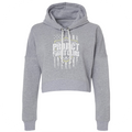 TRIBLEND GREY CROPPED HOODIE #2 - SPREAD CHRISTIANITY
