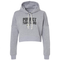 TRIBLEND GREY CROPPED HOODIE #3 - SPREAD CHRISTIANITY