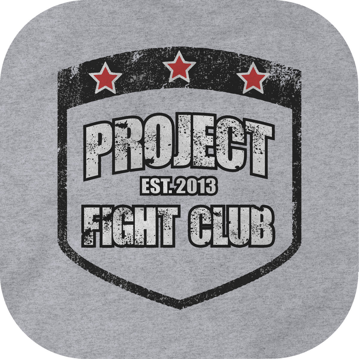 TRIBLEND GREY CROPPED HOODIE - HONOR FIREFIGHTERS & EMTs