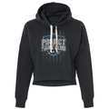 BLACK TRI BLEND CROPPED HOODIE 3 - SUPPORT POLICE