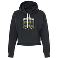 TRIBLEND BLACK CROPPED HOODIE - SPREAD CHRISTIANITY