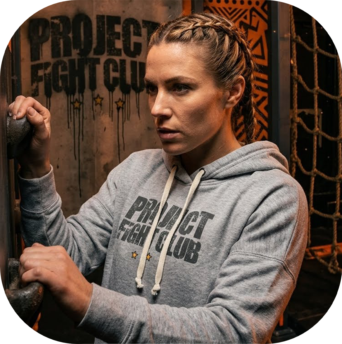 GREY TRI-BLEND CROPPED HOODIE #3 - PROTECT ANIMALS & WILDLIFE