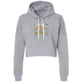 GREY TRI-BLEND CROPPED HOODIE - PROTECT ANIMALS & WILDLIFE