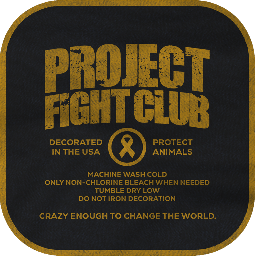 GREY TRI-BLEND CROPPED HOODIE #3 - PROTECT ANIMALS & WILDLIFE