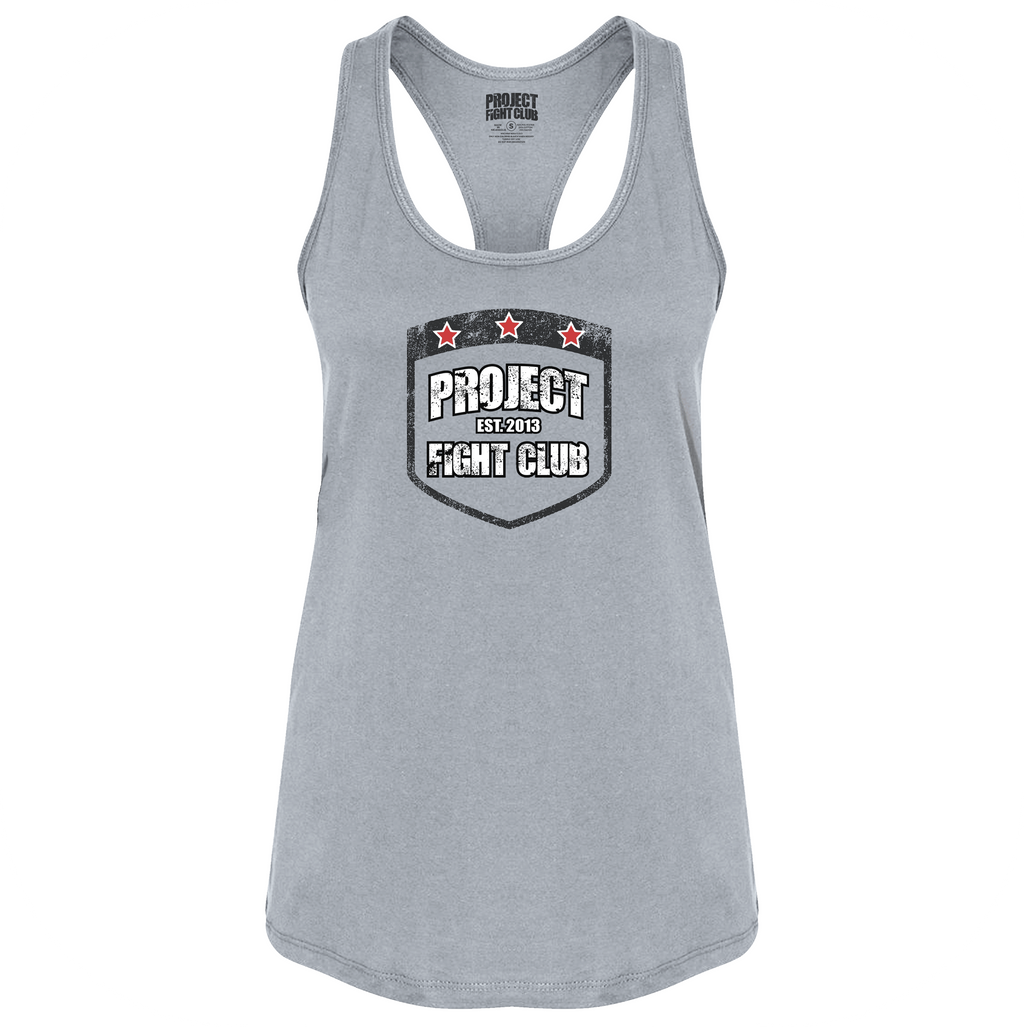 GREY RACERBACK TANK 2 - HONOR FIREFIGHTERS & EMTs