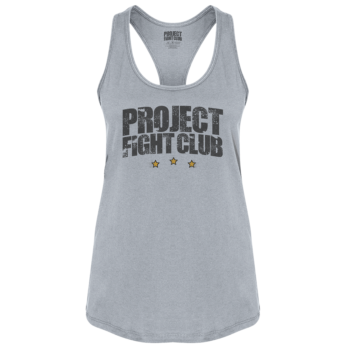 WOMENS SILVER RACERBACK TANK #2 - PROTECT ANIMALS & WILDLIFE